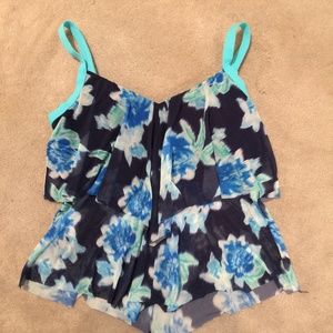 Tankini 2-Tier Swim Top